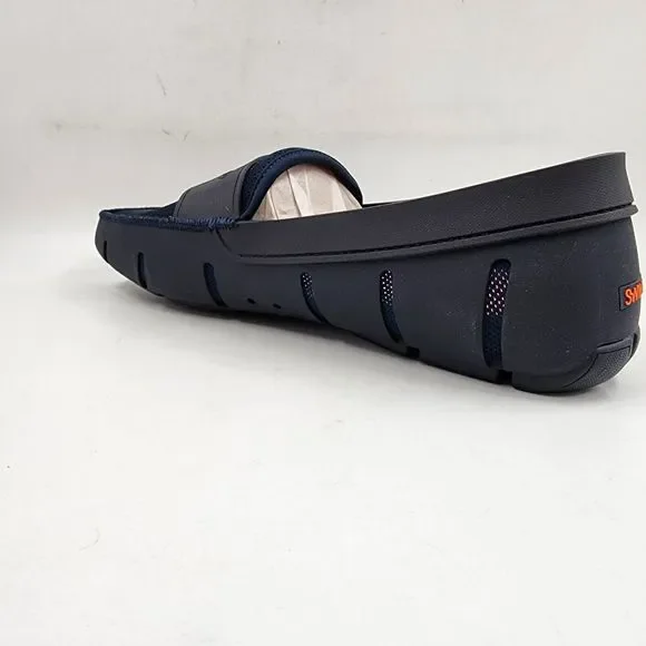 SWIMS Penny Loafer Shoes Men's 12 Navy Slip-On Nylon Mesh Upper Water Comfort - Picture 8 of 15